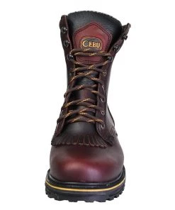 'CEBU' Men's 8" ATK Lacer Steel Toe - Brown