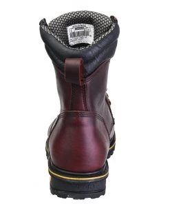 'CEBU' Men's 8" ATK Lacer Steel Toe - Brown 10 'CEBU' Men's 8