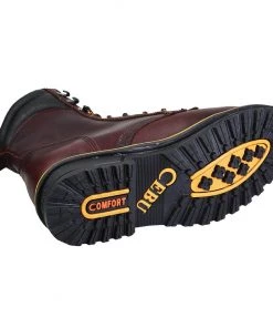 'CEBU' Men's 8" ATK Lacer Steel Toe - Brown 11 'CEBU' Men's 8