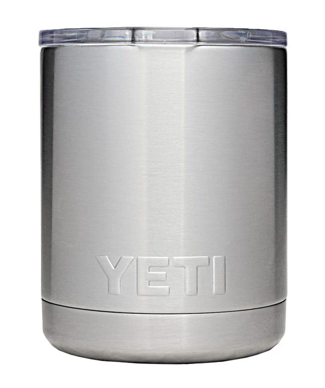 'YETI' Rambler 10 Oz. Lowball - Stainless Steel 4 'YETI' Rambler 10 Oz. Lowball - Stainless Steel