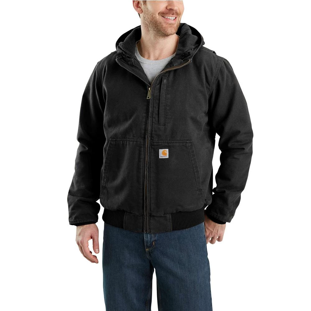 'Carhartt' Men's Full Swing® Armstrong Active Jac - Black 4 'Carhartt' Men's Full Swing® Armstrong Active Jac - Black