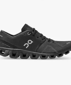 'On Running' Men's Cloud X - Black / Asphalt
