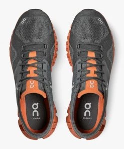 'On Running' Men's Cloud X - Rust / Rock