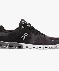 'On Running' Men's Cloudflow - Black / Asphalt