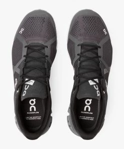 'On Running' Men's Cloudflow - Black / Asphalt