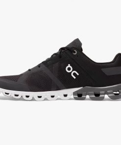 'On Running' Men's Cloudflow - Black / Asphalt 13 'On Running' Men's Cloudflow - Black / Asphalt