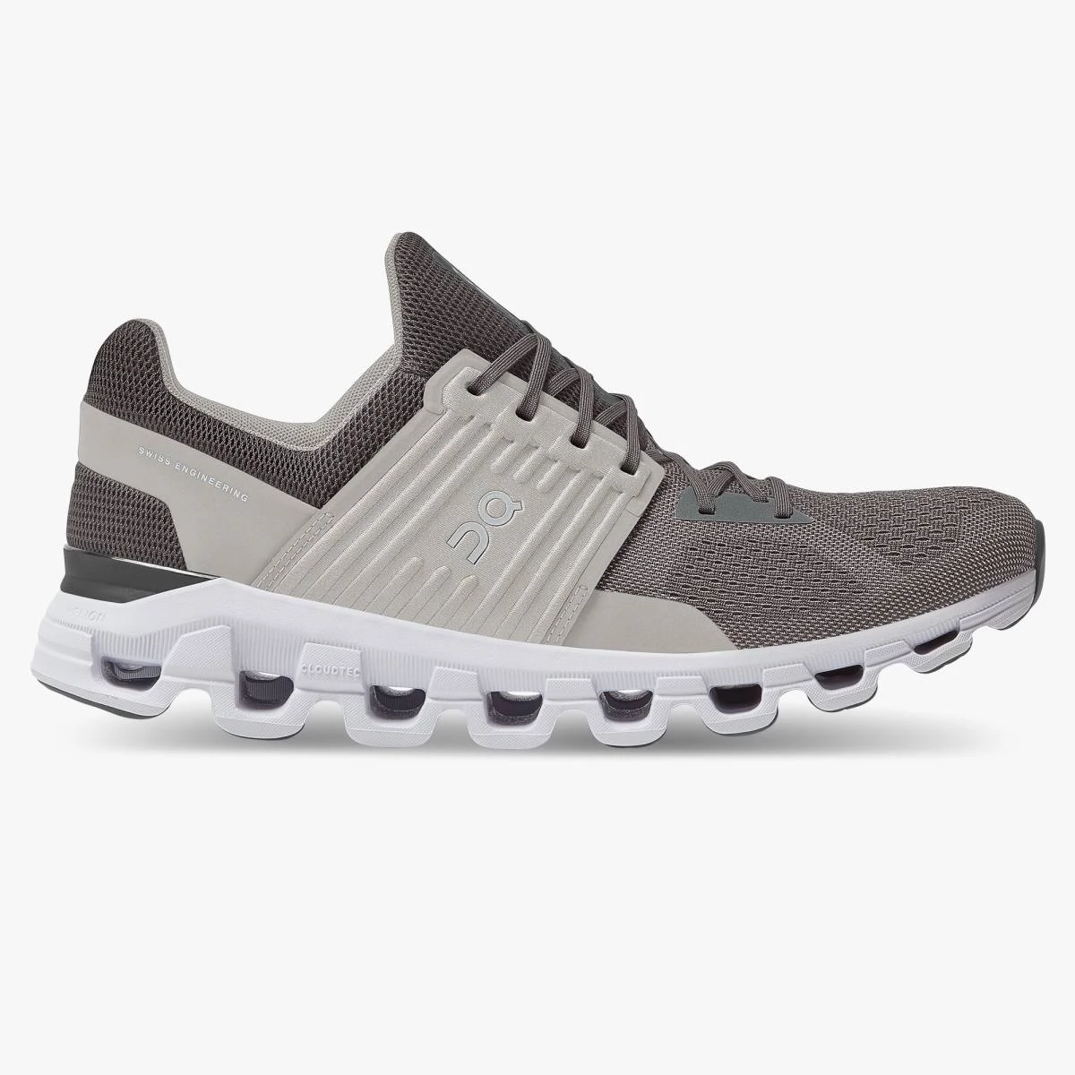 'On Running' Men's Cloudswift - Rock / Slate 3 'On Running' Men's Cloudswift - Rock / Slate
