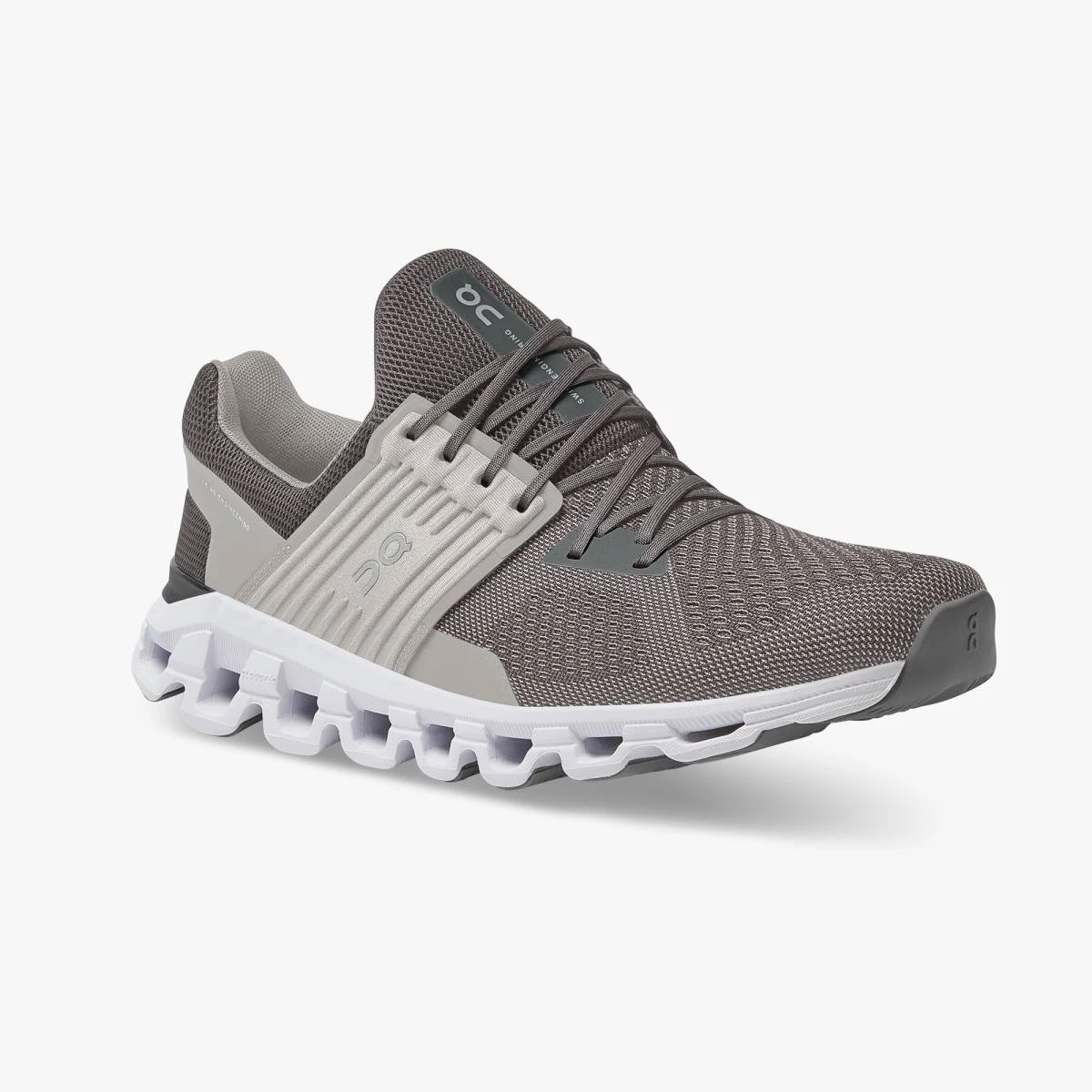 'On Running' Men's Cloudswift - Rock / Slate 7 'On Running' Men's Cloudswift - Rock / Slate
