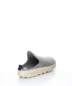 'Asportuguesas' Women's Round Toe Slide - Concrete