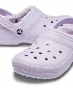 'Crocs' Women's Classic Lined Clog - Lavender