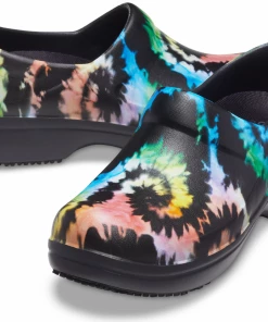 'Crocs' Women's Neria Pro II Graphic Clog - Black Floral