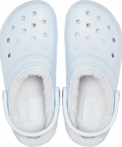 'Crocs' Women's Classic Lined Clog - Mineral Blue