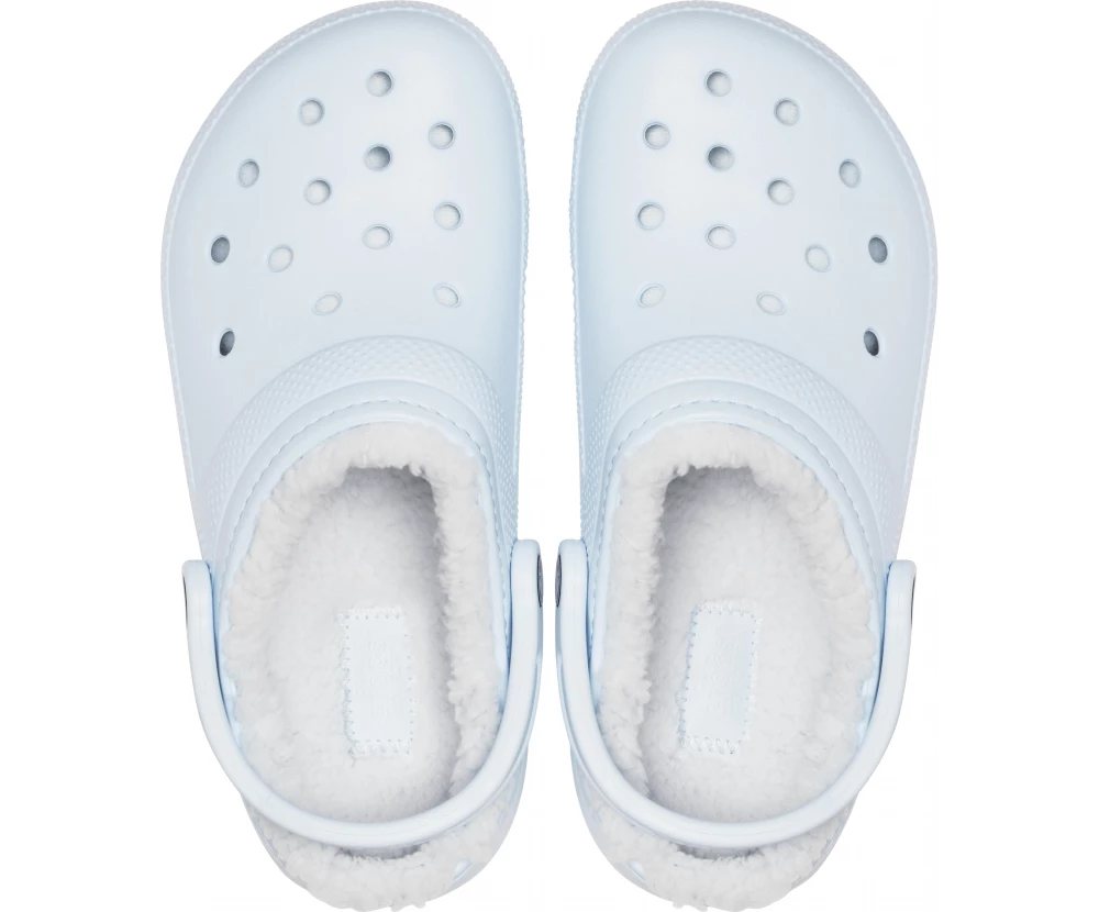 'Crocs' Women's Classic Lined Clog - Mineral Blue 4 'Crocs' Women's Classic Lined Clog - Mineral Blue