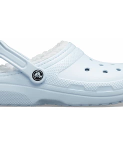 'Crocs' Women's Classic Lined Clog - Mineral Blue 13 'Crocs' Women's Classic Lined Clog - Mineral Blue
