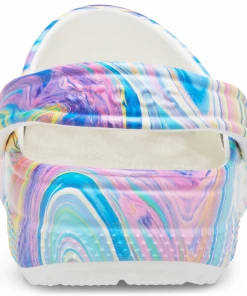 'Crocs' Women's Classic Out Of This World II Clog - White / Multi
