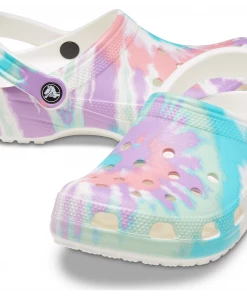 'Crocs' Women's Classic Tie Dye Clog - Fresco / Multi