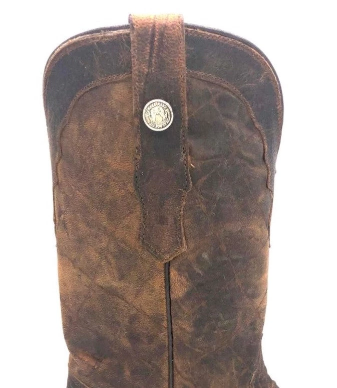 Tanner Mark Boots 'Tanner Mark' Men's 13" Western Square Toe - Buffalo Honey / Mad Dog Honey 7 Tanner Mark Boots 'Tanner Mark' Men's 13" Western Square Toe - Buffalo Honey / Mad Dog Honey