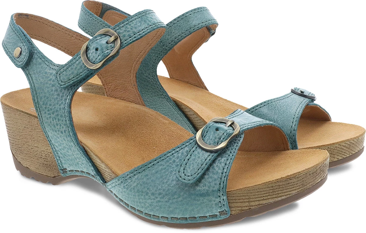 'Dansko' Women's Tricia - Lagoon Milled Burnished 7 'Dansko' Women's Tricia - Lagoon Milled Burnished