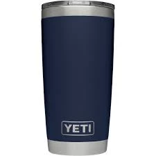 'YETI' 20 Oz. Rambler Insulated Tumbler - Navy Gear
