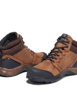 'Timberland Pro' Men's 6" Reaxion EH WP Soft Toe Hiker - Brown 13 'Timberland Pro' Men's 6