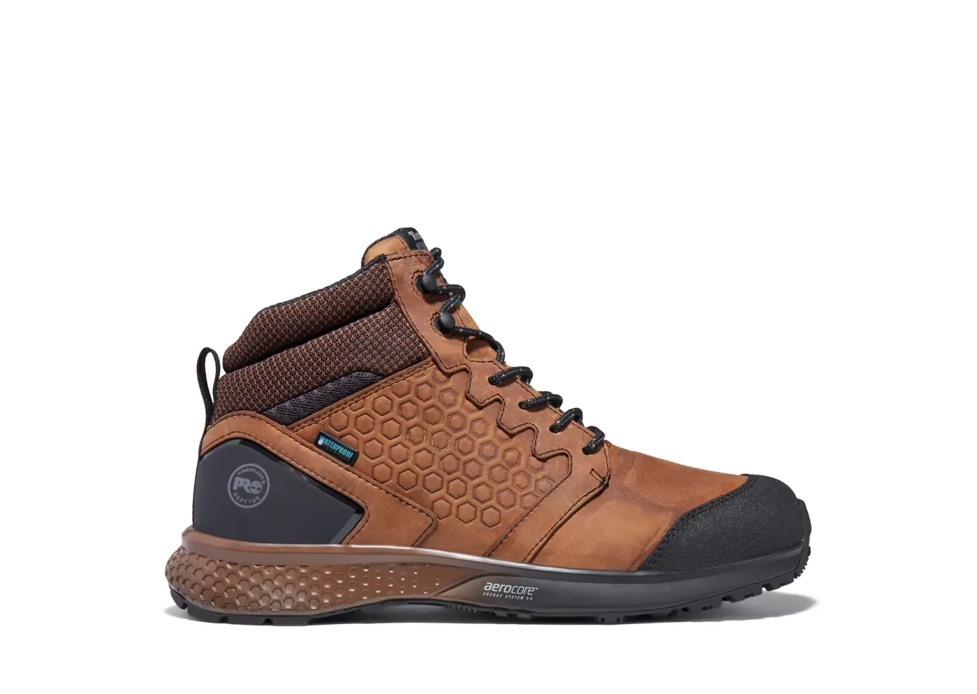 'Timberland Pro' Men's 6" Reaxion EH WP Soft Toe Hiker - Brown 3 'Timberland Pro' Men's 6" Reaxion EH WP Soft Toe Hiker - Brown