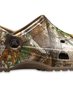 'Crocs' Unisex Classic Realtree®Clog - Walnut / Camo Men