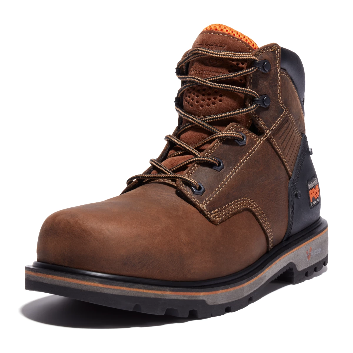 'Timberland Pro' Men's 6" Ballast EH Comp Toe - Mocha Full-Grain 6 'Timberland Pro' Men's 6" Ballast EH Comp Toe - Mocha Full-Grain