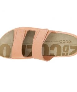 Ecco USA, Inc 'Ecco' Women's 2nd Cozmo Two Band Slide - Dusty Peach