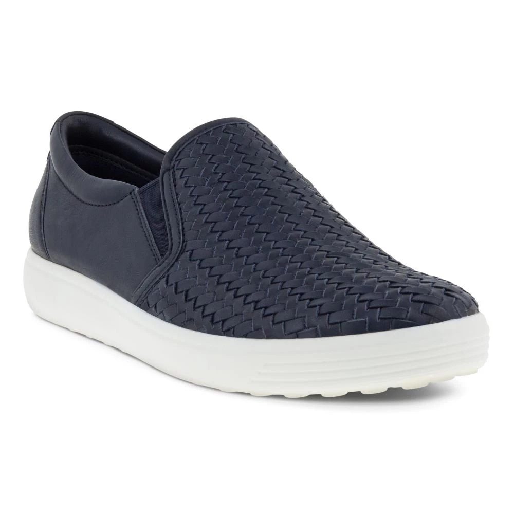 Ecco USA, Inc 'Ecco' Women's Soft 7 Woven Slip On - Night Sky 5 Ecco USA, Inc 'Ecco' Women's Soft 7 Woven Slip On - Night Sky