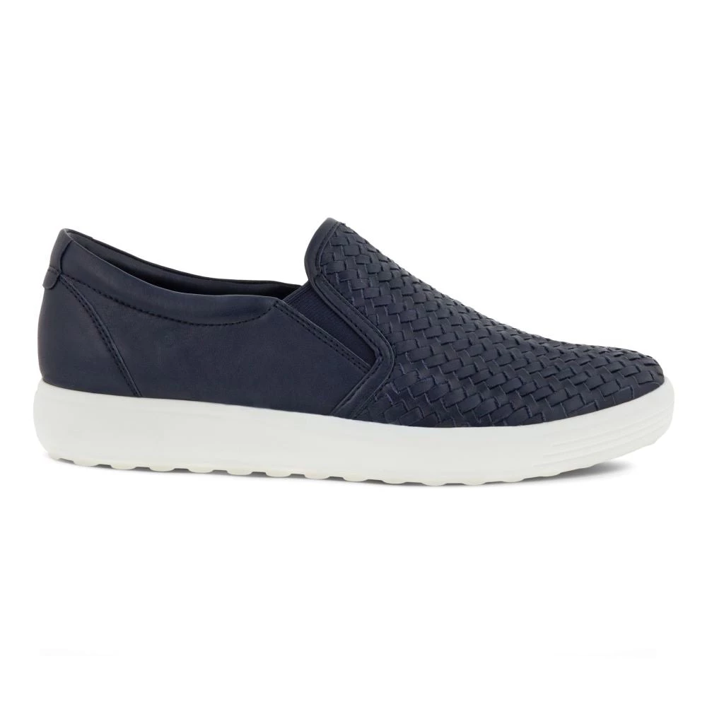 Ecco USA, Inc 'Ecco' Women's Soft 7 Woven Slip On - Night Sky 3 Ecco USA, Inc 'Ecco' Women's Soft 7 Woven Slip On - Night Sky
