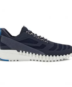 Ecco USA, Inc 'Ecco' Men's Zipflex Breathru Sneaker - Night Sky