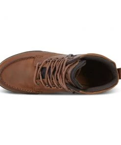 Ecco USA, Inc 'Ecco' Men's Track 25 WP Moc Toe Mid Hiker - Bison