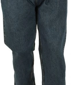 FIVE BROTHER WORKWEAR 'FiveBrother' Men's Flannel Lined 5 Pocket Jean - Dark Stone