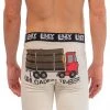 'Lazy One' Men's Unloading Timber Boxer Brief - Tan