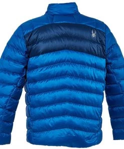 SPYDER ACTIVE SPORTS 'Spyder' Men's Timeless Down Jacket - Old Glory Blue