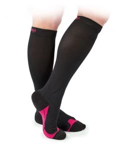 'Powerstep' Women's G2 Recovery Sock - Black