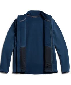 SITKA WEAR AND EQUIPMENT 'Sitka' Men's Dry Creek Fleece Jacket - Deep Water 10 SITKA WEAR AND EQUIPMENT 'Sitka' Men's Dry Creek Fleece Jacket - Deep Water