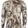 SITKA WEAR AND EQUIPMENT 'Sitka' Men's Core Midweight Zip T-Shirt - Optifade Subalpine