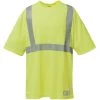 'Caterpillar' Men's Hi Vis Short Sleeve Tee - Hi Vis Yellow