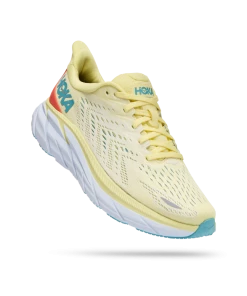 'Hoka' Women's Clifton 8 - Yellow Pear / Sweet Corn