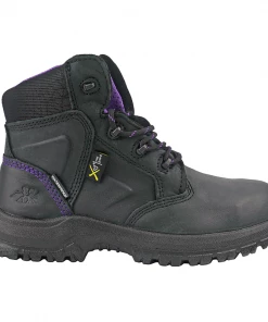 Hoss Boot Company 'Hoss Boot' Women's 6" Tina Int. MetGuard EH WP Comp Toe - Black