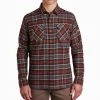 'Kuhl' Men's Dillingr Flannel Shirt - Redwood 1 'Kuhl' Men's Dillingr Flannel Shirt - Redwood