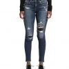SILVER JEANS CO 'Silver Jeans' Women's Avery High Rise Skinny - Indigo