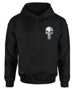 Howitzer Clothing Clothing 'Howitzer' Men's Brave Blue PO Hood - Black
