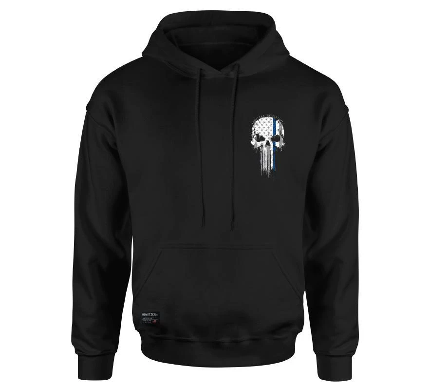 Howitzer Clothing Clothing 'Howitzer' Men's Brave Blue PO Hood - Black 4 Howitzer Clothing Clothing 'Howitzer' Men's Brave Blue PO Hood - Black