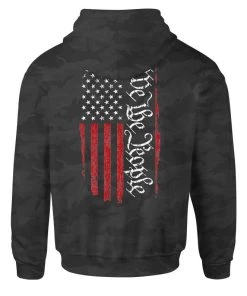 Howitzer Clothing'Howitzer' Men's People Zip Hood - Black Camo