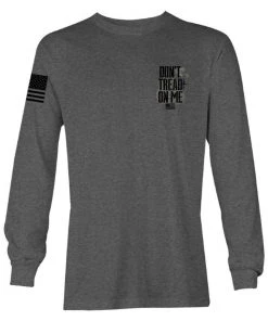 'Howitzer Clothing' Men's Never Tee - Graphite Heather