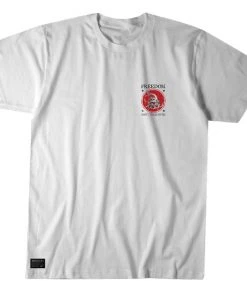 Howitzer Clothing 'Howitzer' Men's Snake Flag T-Shirt - White