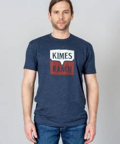 'Kimes Ranch' Men's Explicit Warning Tee - Midnight Navy