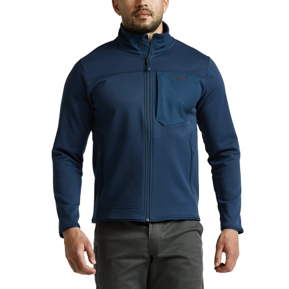 SITKA WEAR AND EQUIPMENT 'Sitka' Men's Dry Creek Fleece Jacket - Deep Water 3 SITKA WEAR AND EQUIPMENT 'Sitka' Men's Dry Creek Fleece Jacket - Deep Water